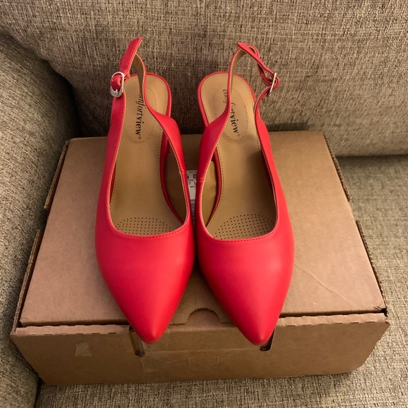 Comfortview red high heel - Picture 2 of 6